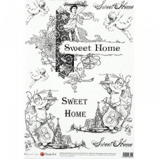 Переводная декупажная карта CH.08320 'Sweet home'