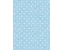 Рисовая бумага для декупажа арт.CP01518 'Craft Premier', A3, 25г/м, 'Голубой горох'