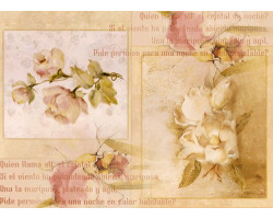 Декупажная карта арт.CH.801 'Цветы для королевы', формат А4