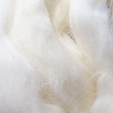Шерсть для валяния ПЕХОРКА полутонкая шерсть (100%шерсть) 50гр цв.001 белый
