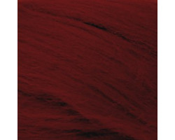 Шерсть для валяния ПЕХОРКА полутонкая шерсть (100%шерсть) 50гр цв.007 бордо