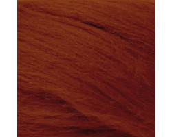 Шерсть для валяния ПЕХОРКА полутонкая шерсть (100%шерсть) 50гр цв.030 св.терракот