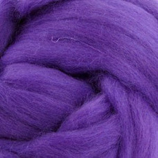 Шерсть для валяния ПЕХОРКА полутонкая шерсть (100%шерсть) 50гр цв.078 фиолетовый