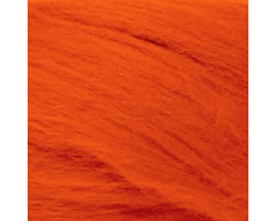 Шерсть для валяния ПЕХОРКА полутонкая шерсть (100%шерсть) 50гр цв.284 М оранжевый