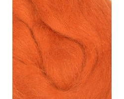 Шерсть для валяния ПЕХОРКА полутонкая шерсть (100%шерсть) 50гр цв.338 кирпичный
