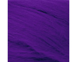 Шерсть для валяния ПЕХОРКА полутонкая шерсть (100%шерсть) 50гр цв.567 т.фиалка