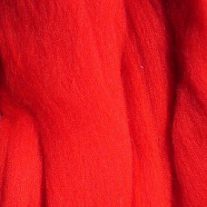 Шерсть для валяния ПЕХОРКА тонкая шерсть (100%меринос.шерсть) 50гр цв.006 красный