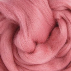 Шерсть для валяния ПЕХОРКА тонкая шерсть (100%меринос.шерсть) 50гр цв.020 розовый