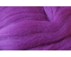 Шерсть для валяния ПЕХОРКА тонкая шерсть (100%меринос.шерсть) 50гр цв.078 фиолетовый