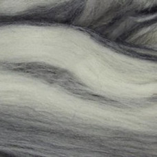 Шерсть для валяния ПЕХОРКА тонкая шерсть (100%меринос.шерсть) 50гр цв.096 серый меланж