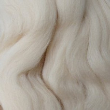 Шерсть для валяния ПЕХОРКА тонкая шерсть (100%меринос.шерсть) 50гр цв.442 натуральный