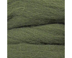 Шерсть для валяния ПЕХОРКА тонкая шерсть (100%меринос.шерсть) 50гр цв.478 защитный