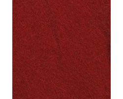 Шерсть для валяния ТРО 'Гребенная лента полутонкая' (100%полутонкая шерсть) 100гр цв.0042 красный