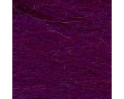 Шерсть для валяния ТРО 'Гребенная лента полутонкая' (100%полутонкая шерсть) 100гр цв.0262 фиолетовый
