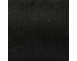 Пряжа для вязания КАМТ 'Кардочес' (шерсть п/т 100%) 1х200гр цв.003 черный