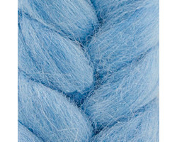 Пряжа для вязания КАМТ 'Лента для валяния' (шерсть п/т 100%) 1х50гр цв.015 голубой