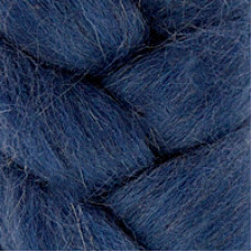 Пряжа для вязания КАМТ 'Лента для валяния' (шерсть п/т 100%) 1х50гр цв.022 джинса