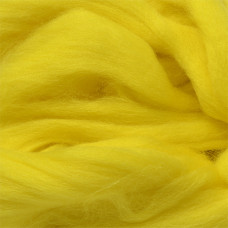 Пряжа для вязания КАМТ 'Лента для валяния' (шерсть п/т 100%) 1х50гр цв.029 яр.лимон