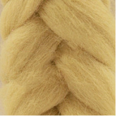Пряжа для вязания КАМТ 'Лента для валяния' (шерсть п/т 100%) 1х50гр цв.032 солома