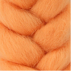 Пряжа для вязания КАМТ 'Лента для валяния' (шерсть п/т 100%) 1х50гр цв.037 персик