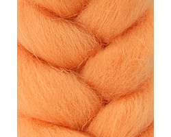 Пряжа для вязания КАМТ 'Лента для валяния' (шерсть п/т 100%) 1х50гр цв.037 персик