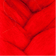 Пряжа для вязания КАМТ 'Лента для валяния' (шерсть п/т 100%) 1х50гр цв.046 красный