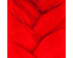 Пряжа для вязания КАМТ 'Лента для валяния' (шерсть п/т 100%) 1х50гр цв.046 красный