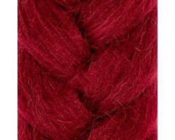 Пряжа для вязания КАМТ 'Лента для валяния' (шерсть п/т 100%) 1х50гр цв.047 бордо