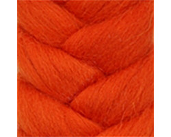 Пряжа для вязания КАМТ 'Лента для валяния' (шерсть п/т 100%) 1х50гр цв.068 апельсин