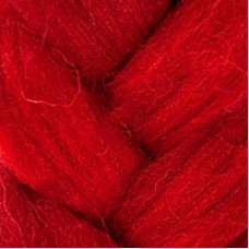 Пряжа для вязания КАМТ 'Лента для валяния' (шерсть п/т 100%) 1х50гр цв.091 вишня