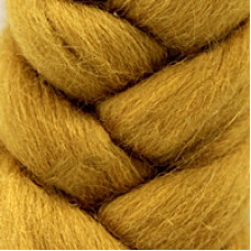 Пряжа для вязания КАМТ 'Лента для валяния' (шерсть п/т 100%) 1х50гр цв.098 т.горчица