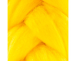 Пряжа для вязания КАМТ 'Лента для валяния' (шерсть п/т 100%) 1х50гр цв.104 желтый