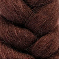 Пряжа для вязания КАМТ 'Лента для валяния' (шерсть п/т 100%) 1х50гр цв.121 коричневый