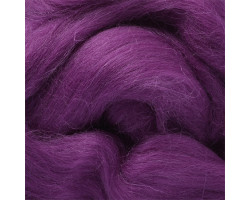 Пряжа для вязания КАМТ 'Лента для валяния' (шерсть п/т 100%) 1х50гр цв.182 слива