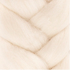 Пряжа для вязания КАМТ 'Лента для валяния' (шерсть п/т 100%) 1х50гр цв.205 белый