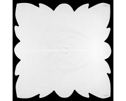 Салфетка Картопак арт.DF.740385 бабочка 60 x 60см (35 мкм) белая