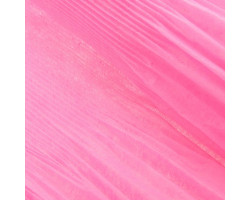 СЛ.1020330 Флизелин гофрированный розовый 250х60 см