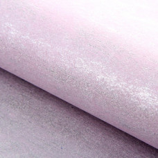 СЛ.852629 Упаковка для цветов розовая с серебром 60х60 см