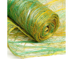 Упаковочный материал Абака Tagasi арт.Ц7.0062683, 48см х 9 м цв.желтый/зеленое яблоко
