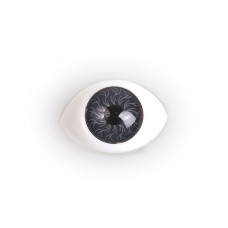 Глаза круглые выпуклые цветные TBY №9 17мм цв. серый упак 200шт.