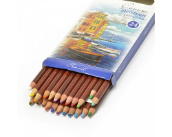 Набор пастельных карандашей Сонет арт.НП.13241617 уп.24 цвета