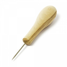 Шило проколочное (Канцелярское) с деревянной ручкой АРТИ (Ф-2,0мм)