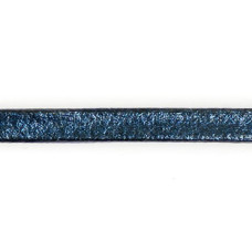 Шнур отделочный из искусственной кожи арт.ИК-8 шир. 3мм цв.т.фиолетовый
