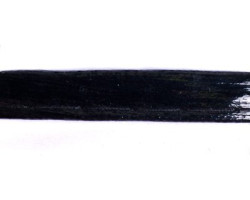 Шнур отделочный из искусственной кожи арт.ТВ-ИК-ЛАК шир. 8мм цв.черный уп.39,3