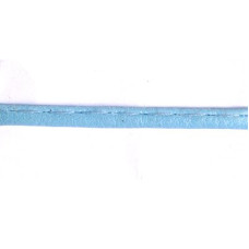 Шнур отделочный из искусственной кожи арт.ТВ-ИК шир. 4мм цв.07 голубой упак.39,3м