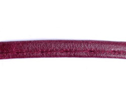 Шнур отделочный из искусственной кожи арт.ТВ-ИК шир. 6мм цв. 13 бордо упак.39,3м