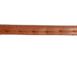 Шнур отделочный из искусственной кожи арт.ТВ-ИК шир. 6мм цв. 46 рыжий упак.39,3м