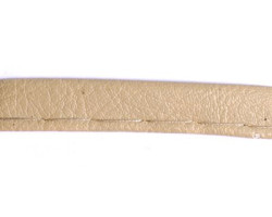 Шнур отделочный из искусственной кожи арт.ТВ-ИК шир. 8мм цв. 38 бежевый уп.39,3м