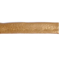 Шнур отделочный из искусственной кожи арт.ТВ-ИК шир. 8мм цв. 54 золото уп.39,3м