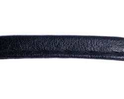 Шнур отделочный из искусственной кожи арт.ТВ-ИК шир. 8мм цв.черный уп.39,3м